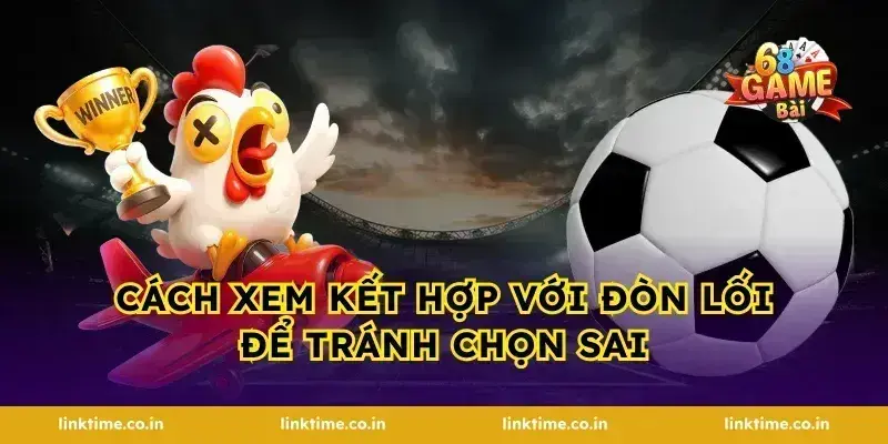 Cách xem kết hợp với đòn lối để tránh chọn sai